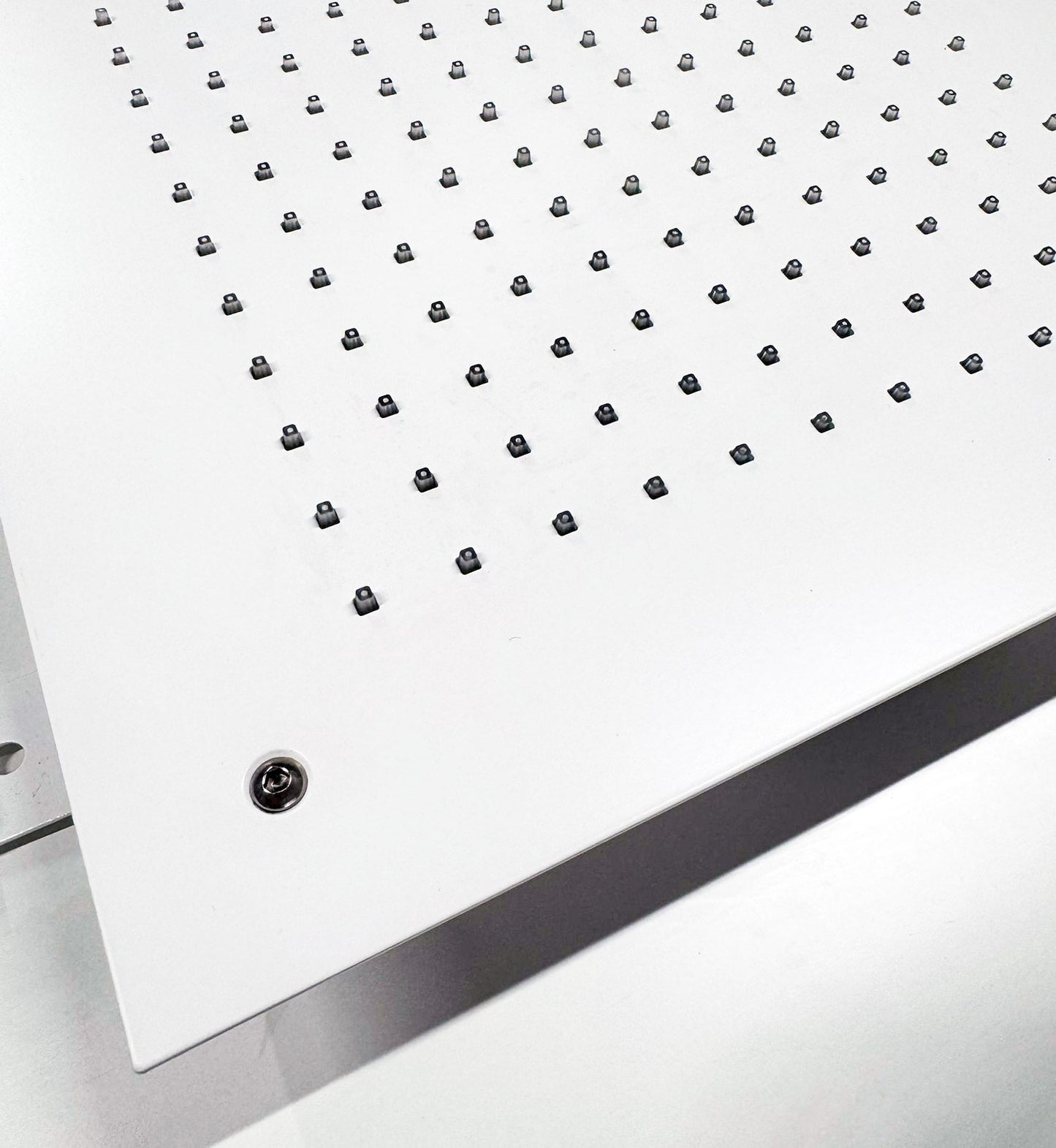 Hotbath Mate M110 plafond inbouw hoofddouche vierkant 38x38 cm, mat wit
