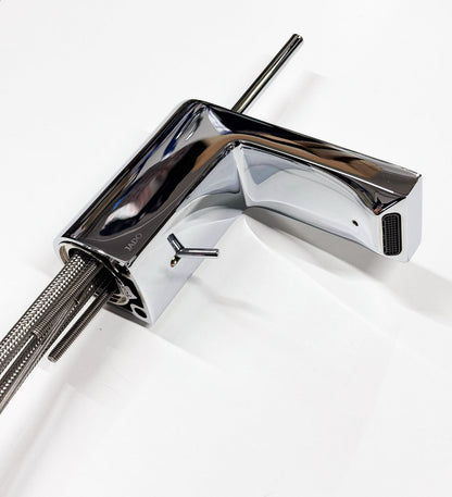 Jado Glance wastafelkraan met waste bediening, Chroom