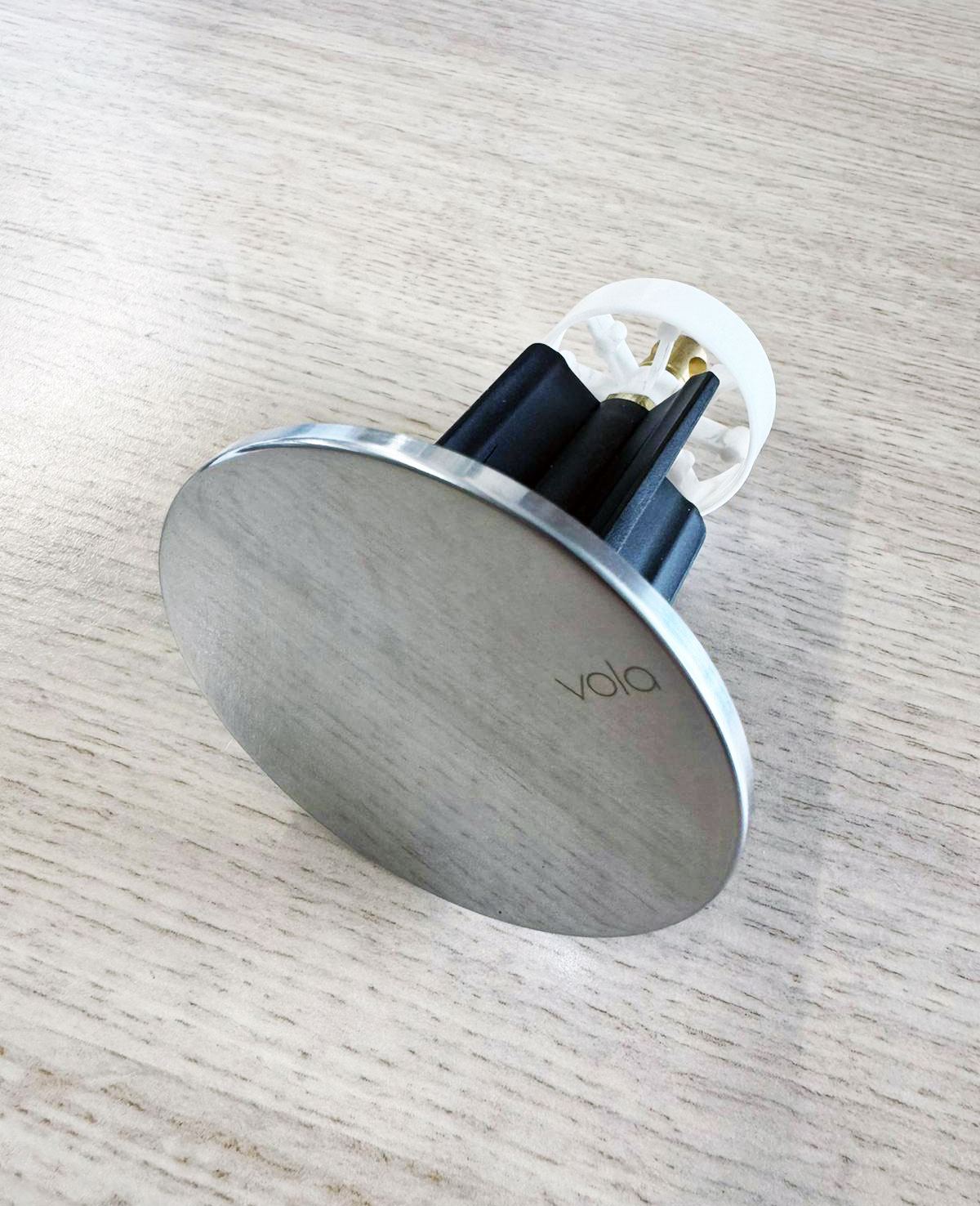 Vola A2-20 Plug voor afvoerplug 5/4'' geborsteld chroom