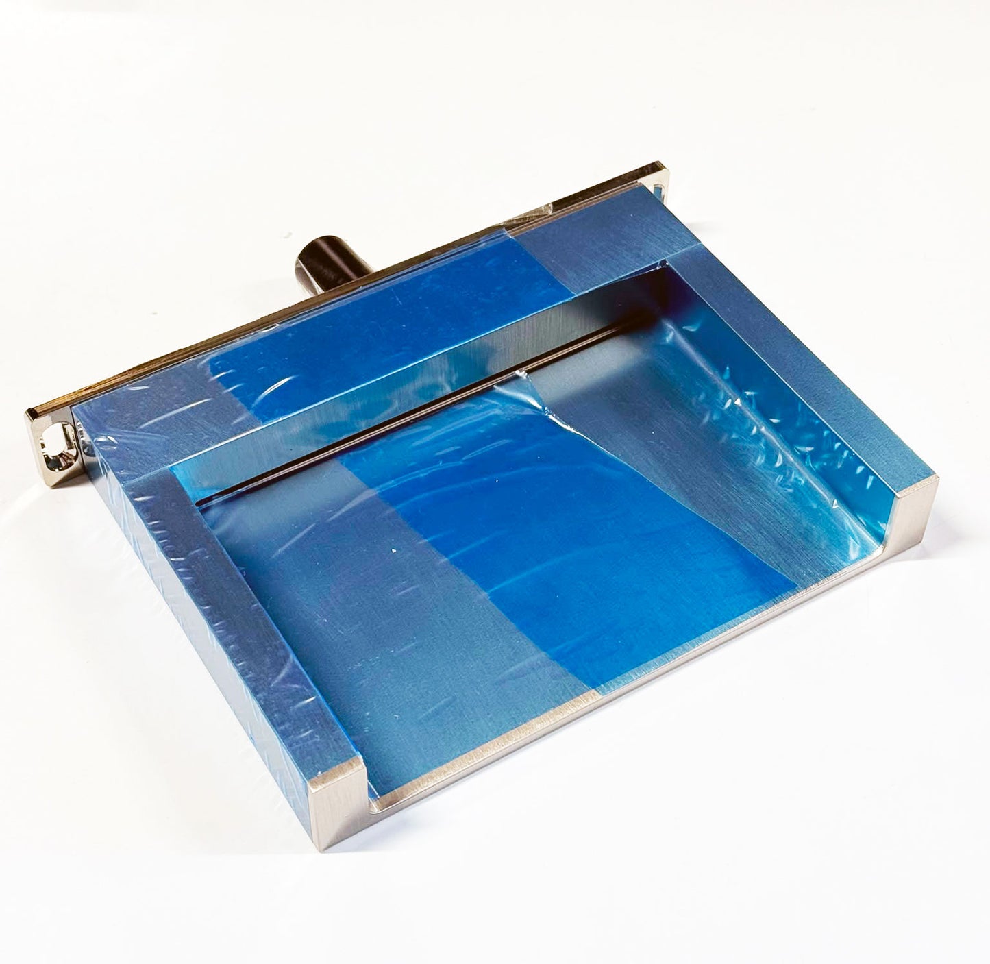 Gessi Rettangolo Cascada, waterval wandmontage RVS