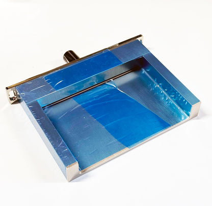 Gessi Rettangolo Cascada, waterval wandmontage RVS