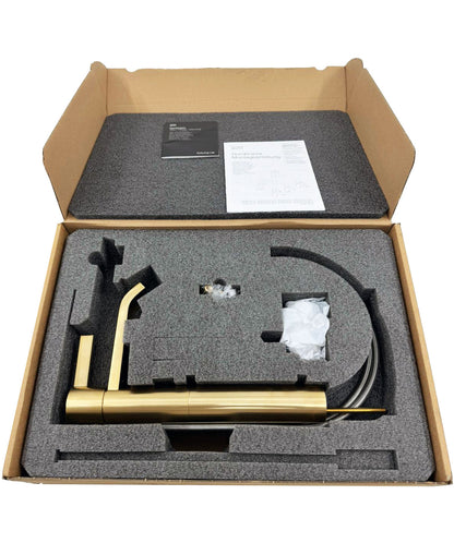 Dornbracht IMO hoge wastafelkraan geborsteld messing (23kt gold)