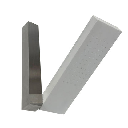 Ceadesign ZIQ52 verstelbare Derlin design douchekop met regenstraal, geborsteld RVS