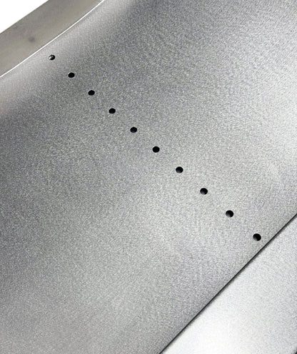 Unieke RVS dubbele design wastafel – vrijstaand op RVS voet