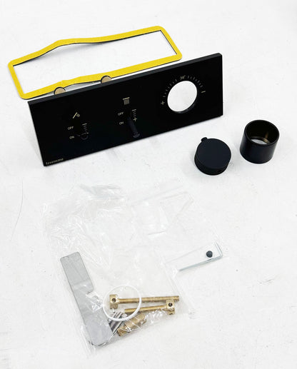 Treemme Watt design inbouw douchekraan thermostatisch met omstel Mat Zwart