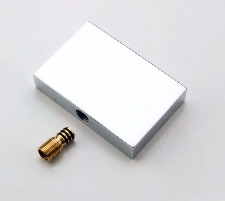 Best Design Mico Cascade waterval muuruitloop tbv. douche en bad, chroom