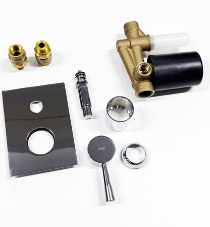 Cisal Pumpy éénhendel douchemengkraan met omstel, Chroom