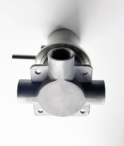 Beldeaux 2000 thermostaat inbouw doucheset met glijstang en verstelbare handdouche, RVS