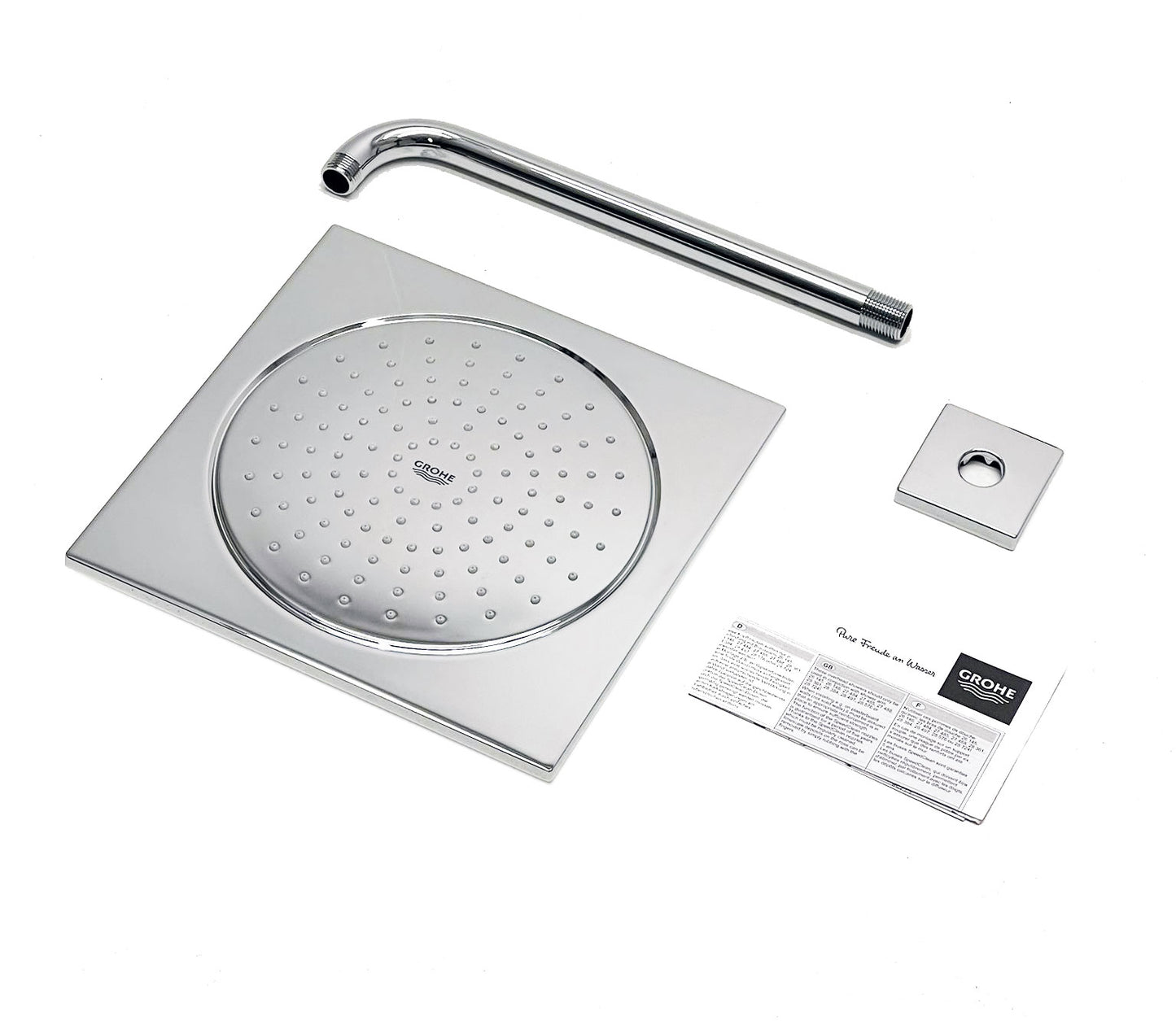 Grohe Hoofddouche Rainshower F-Series 25,4. cm met douchearm, Chroom