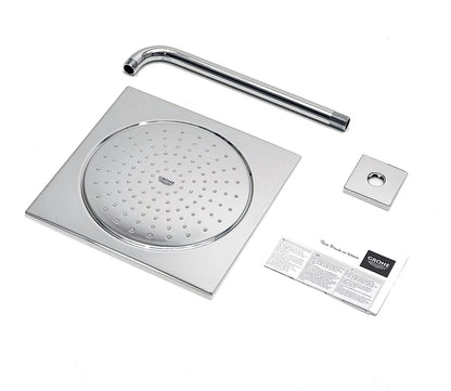 Grohe Hoofddouche Rainshower F-Series 25,4. cm met douchearm, Chroom