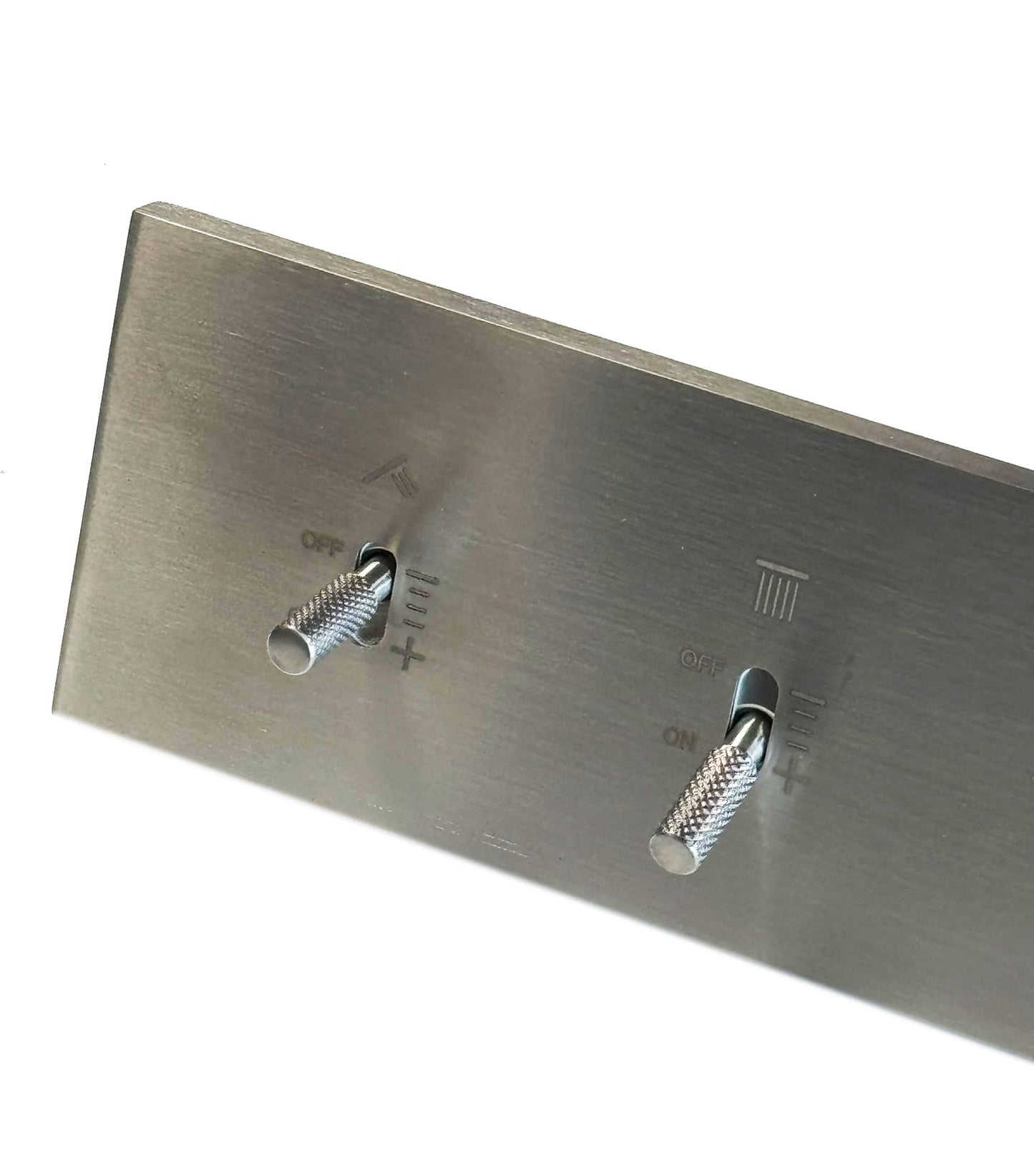Treemme Watt design inbouw douchekraan thermostatisch met omstel RVS/INOX