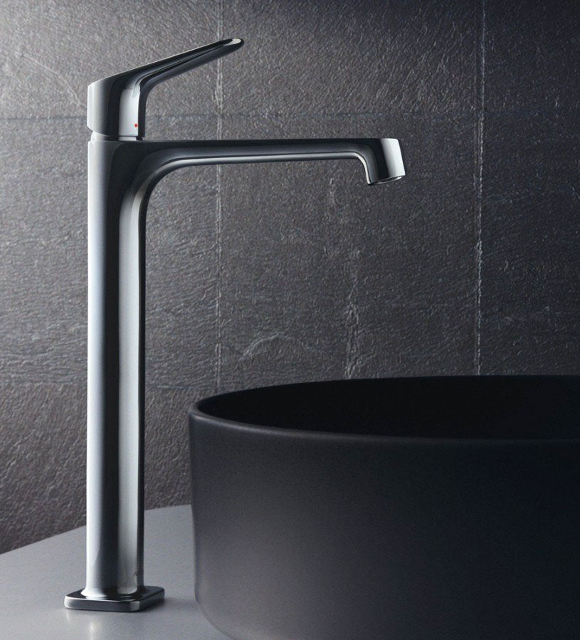 Hansgrohe Axor Citterio M verhoogd wastafelkraan voor waskom zonder waste Chroom