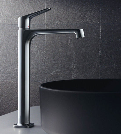 Hansgrohe Axor Citterio M verhoogd wastafelkraan voor waskom zonder waste Chroom