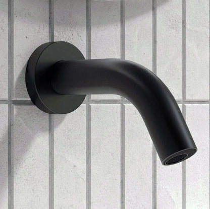 Crosswater MRPO Sensor Wastafelkraan Wandmontage Mat Zwart PROX0160WM