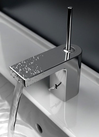 Jado Glance wastafelkraan met waste bediening, Chroom