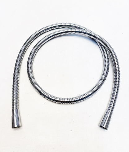 Novotec luxe A-kwaliteit doucheslang met beide zijde conische koppelingen metaal 175 cm, chroom