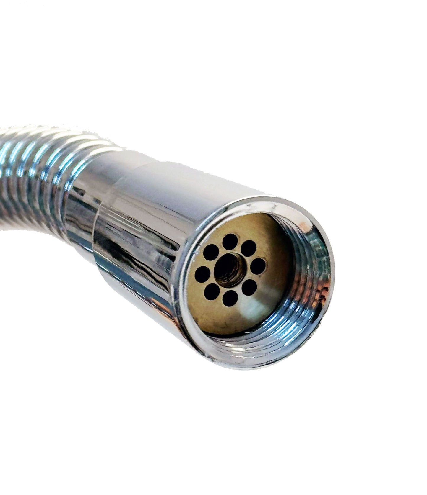 Novotec luxe A-kwaliteit doucheslang met beide zijde conische koppelingen metaal 175 cm, chroom