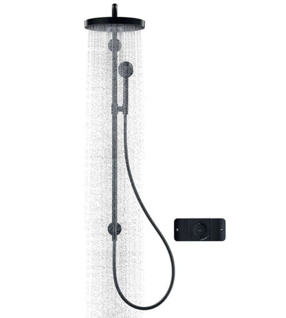 Hansgrohe AXOR One inbouw thermostaat Doucheset Showerpipe 280, 1 jet, Mat Zwart