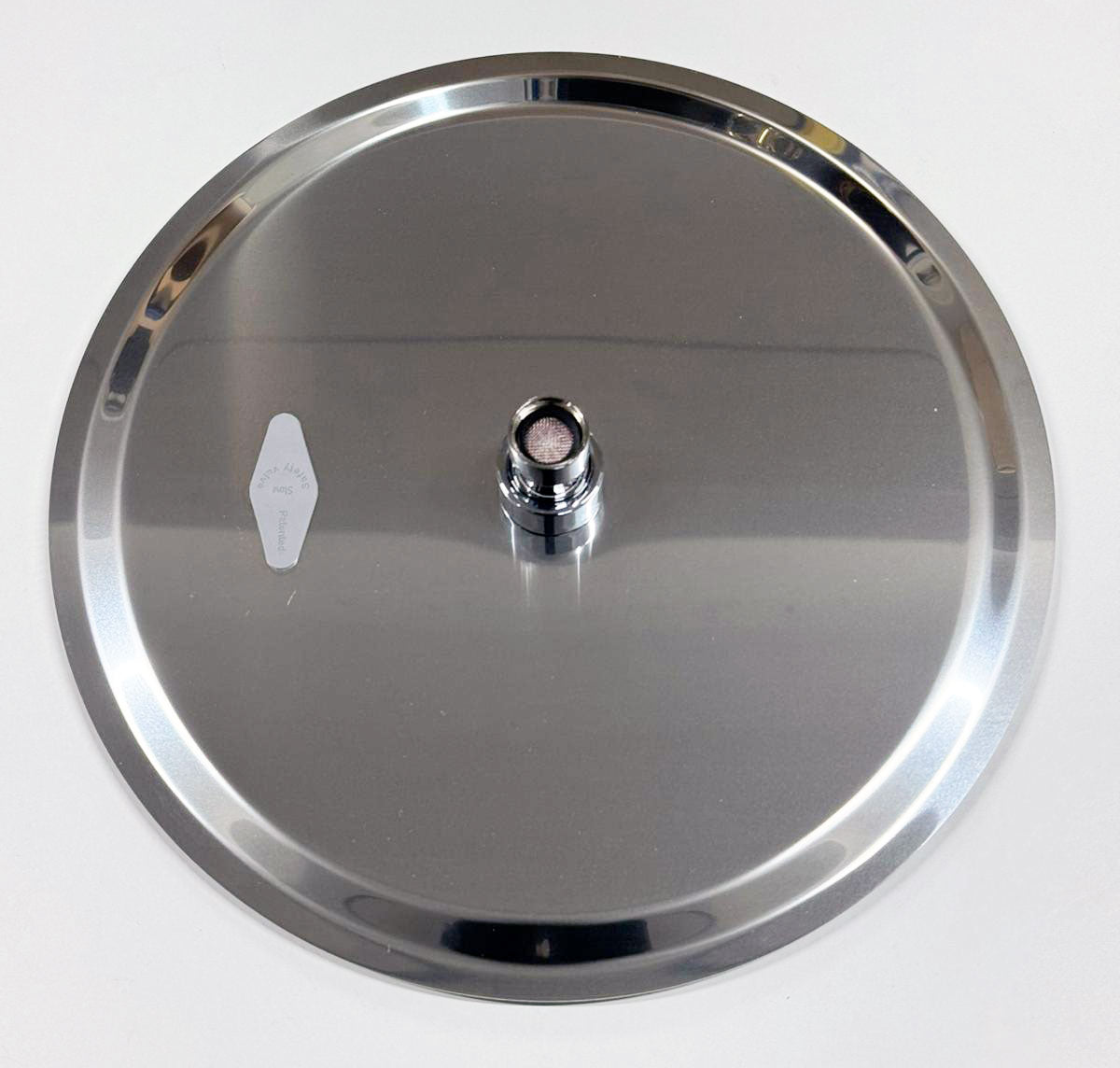Bongio Wellness hoofddouche Ø300 mm ultra plat, Gepolijst RVS