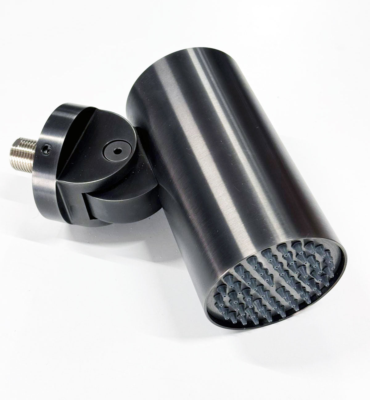 GESSI Flessa Spotwater 316 douchekop geborsteld zwart metaal PVD