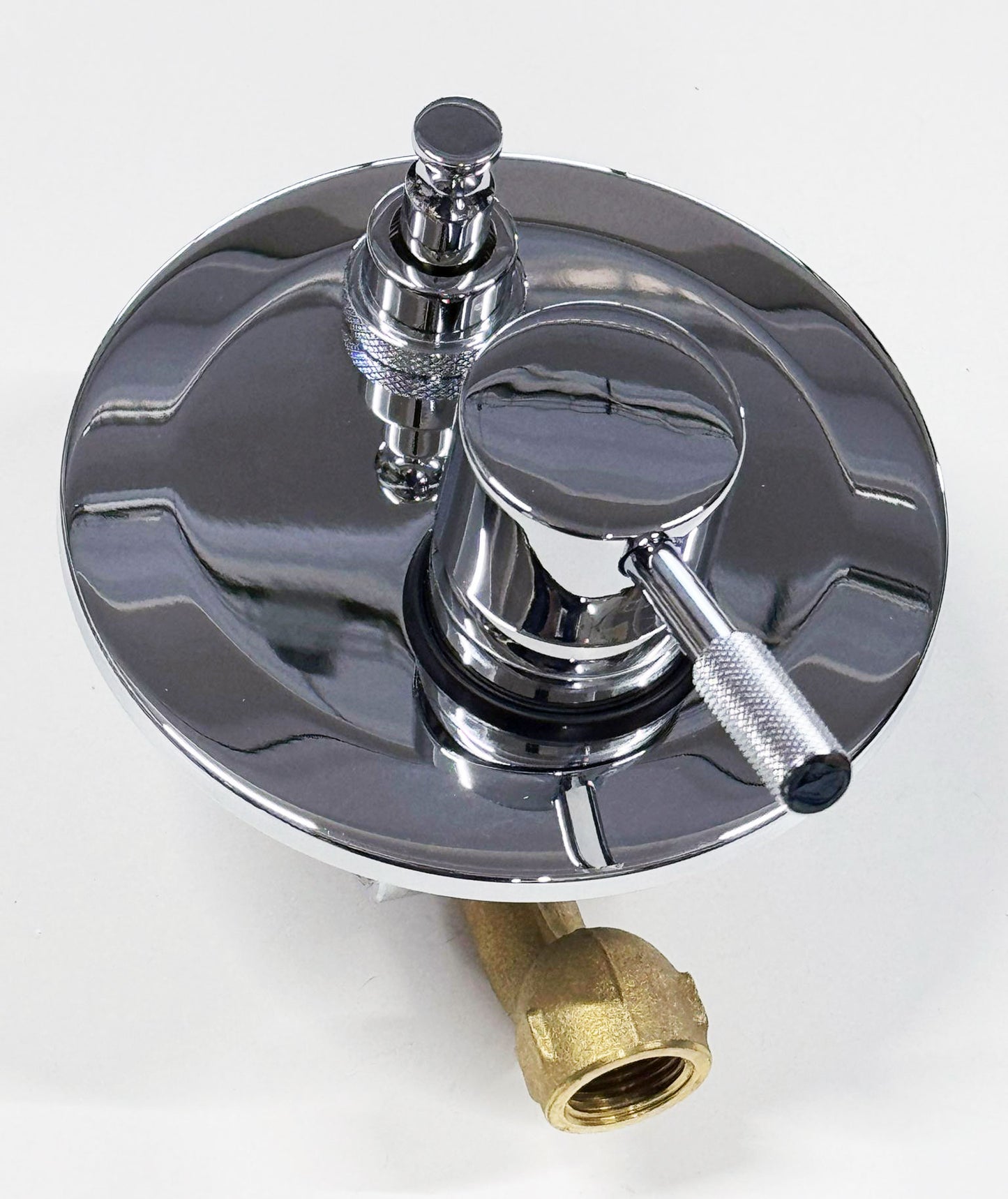 Paini Fluxio inbouw douche/badkraan met omstel chroom