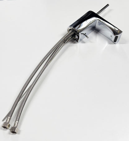 Jado Glance wastafelkraan met waste bediening, Chroom