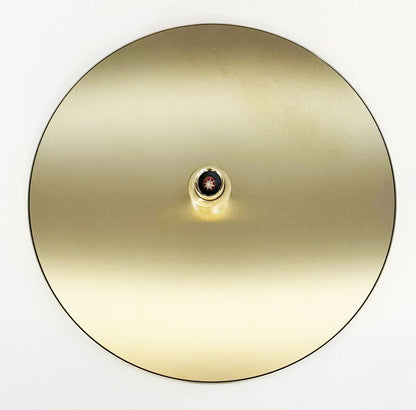 Nobili Luxe hoofddouche rond Ø 30 cm geborsteld messing PVD AD139/113CGP