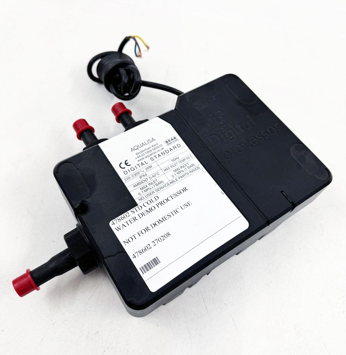 Aqualisa ilux Shower digitale douchemengkraan met afstandbediening chroom