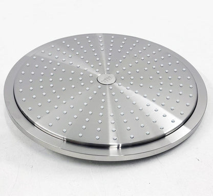 GROHE Euphoria xxl Regendoucheset Opbouw - hoofddouche 31cm - handdouche rond - Supersteel (zonder thermostaatkraan)