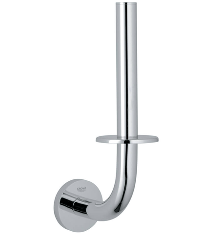 Grohe Essentials Reserve toilet papier rolhouder chroom