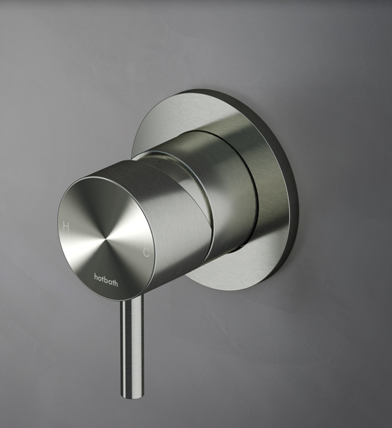 Hotbath Archie AR031 inbouw douchemengkraan afbouwdeel + inbouwdeel, RVS 316