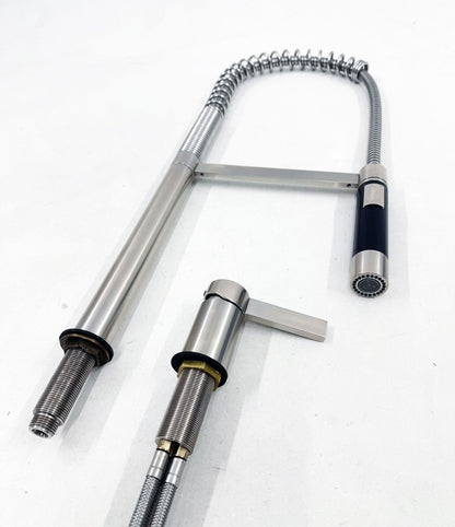 Dornbracht Tara Ultra Profi keukenkraan 2-gatse platina mat (showmodel)