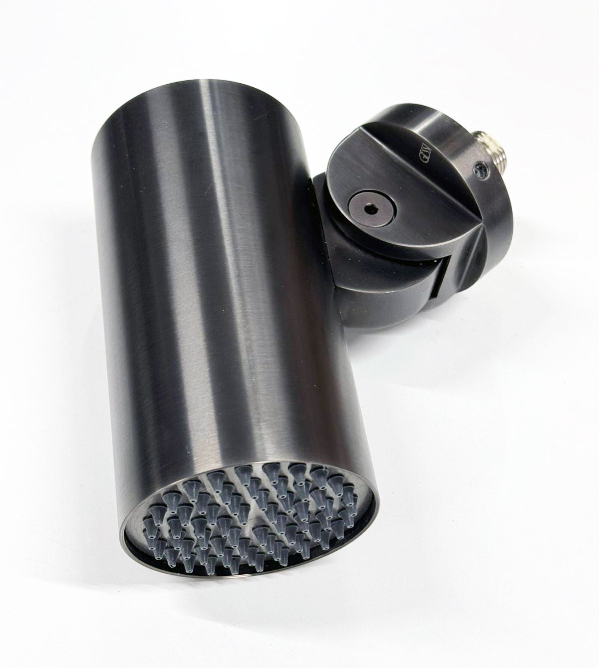 GESSI Flessa Spotwater 316 douchekop geborsteld zwart metaal PVD