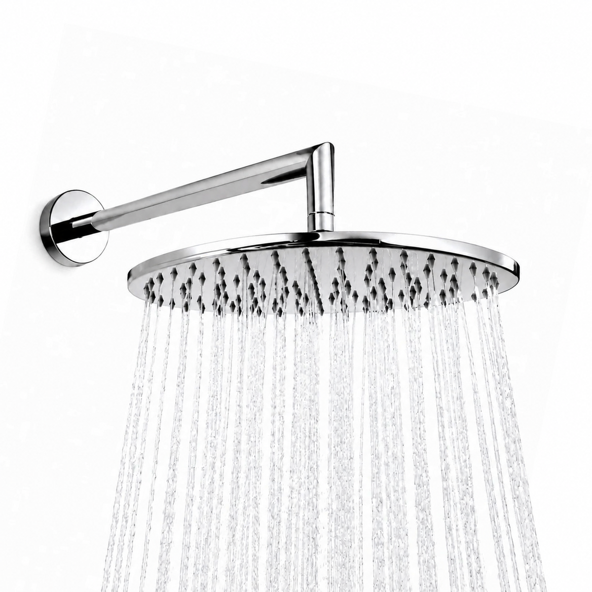 Tres B-System inbouwdoucheset met thermostaat en 30 cm hoofddouche – chroom