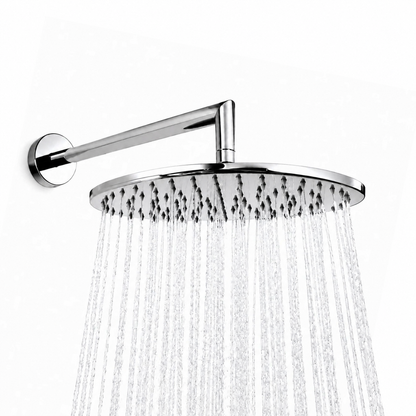 Tres B-System inbouwdoucheset met thermostaat en 30 cm hoofddouche – chroom