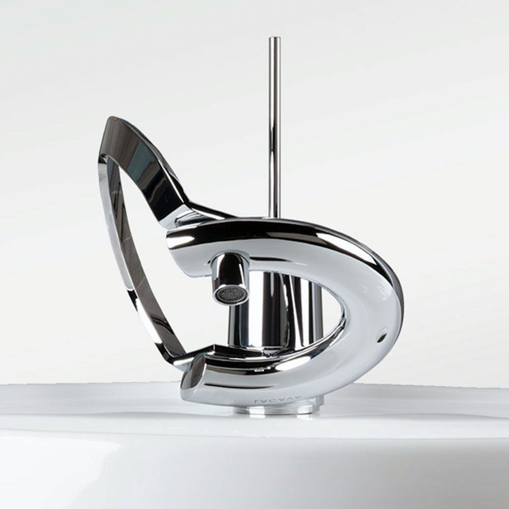 Ritmonio Paolo e Francesca Design ééngats wastafelkraan met joystick-hendel – Chroom