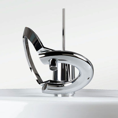 Ritmonio Paolo e Francesca Design ééngats wastafelkraan met joystick-hendel – Chroom