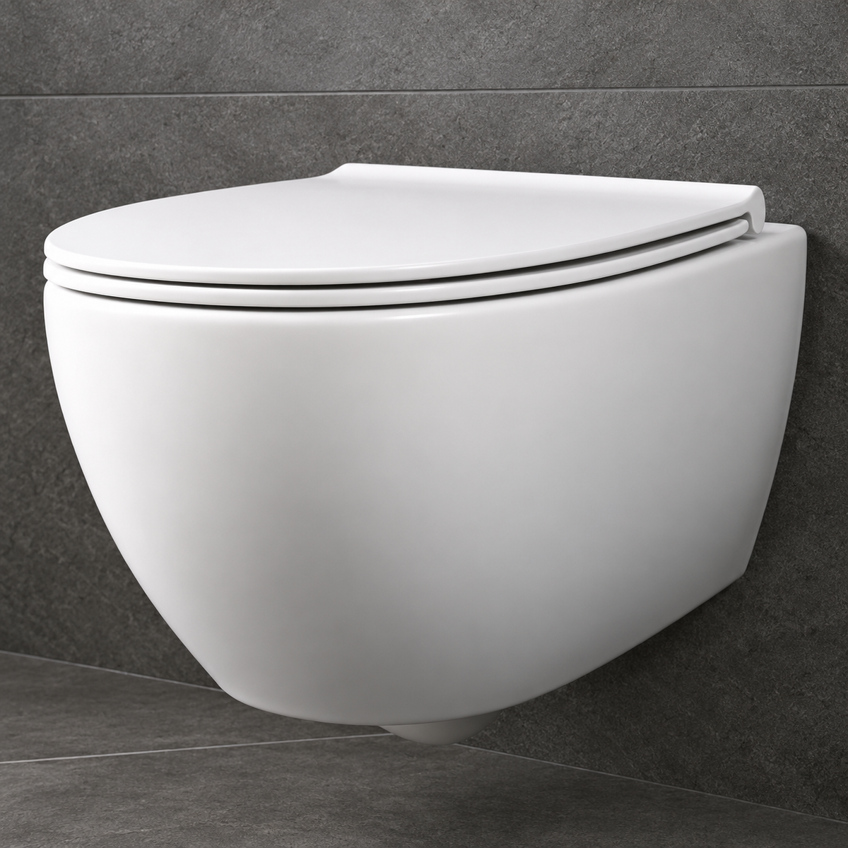 Globo 4ALL closetzitting met softclose – mat wit met goudkleurige scharnieren