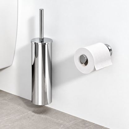 Geesa Nemox Toiletborstel hangend witte borstelkop Chroom