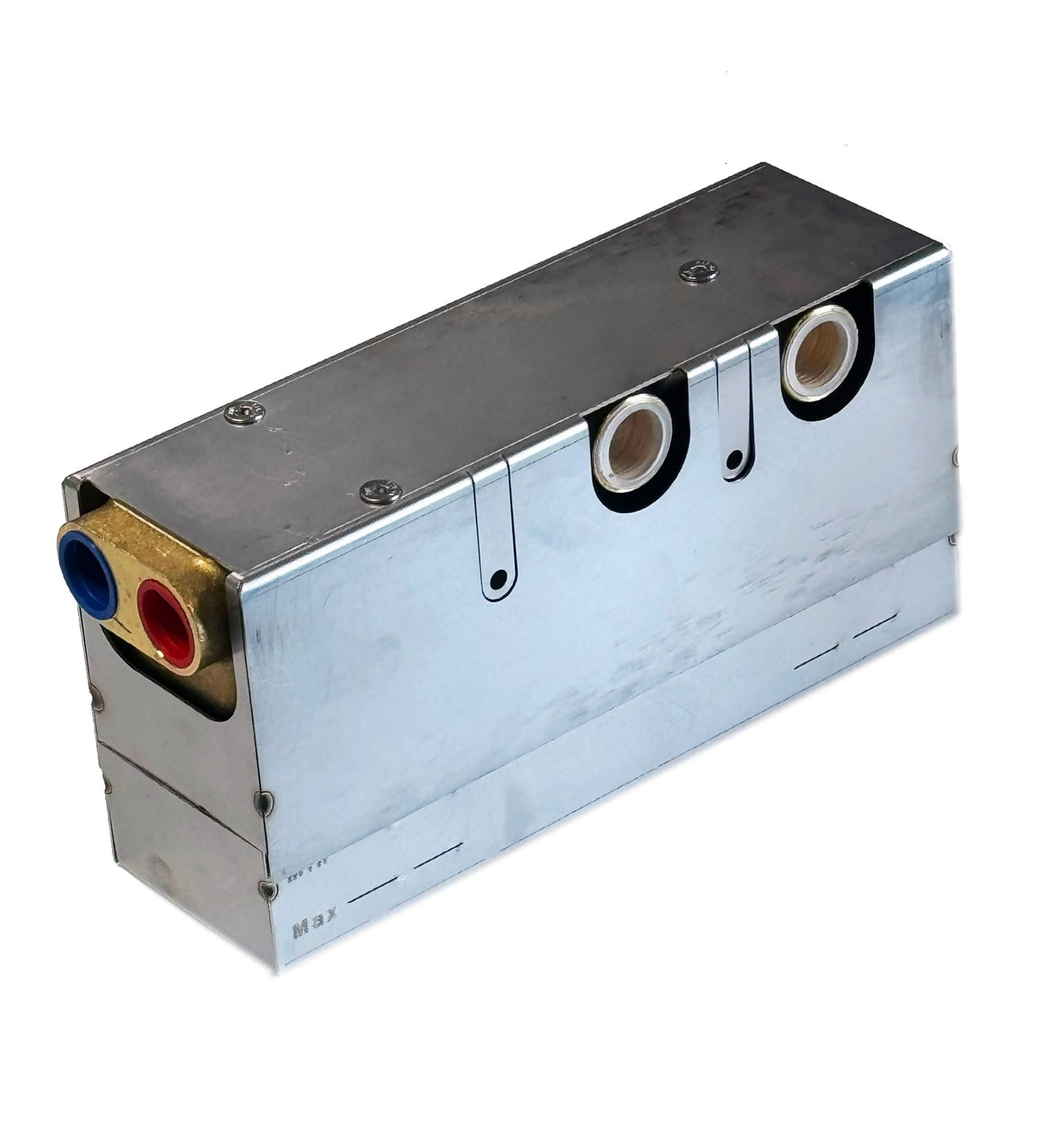 Treemme Watt design inbouw douchekraan thermostatisch met omstel RVS/INOX
