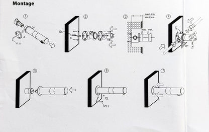 Best Design Ore Trance industrieel design inbouw wastafelmengkraan, RVS