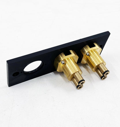 Treemme Watt design inbouw douchekraan thermostatisch met omstel Mat Zwart