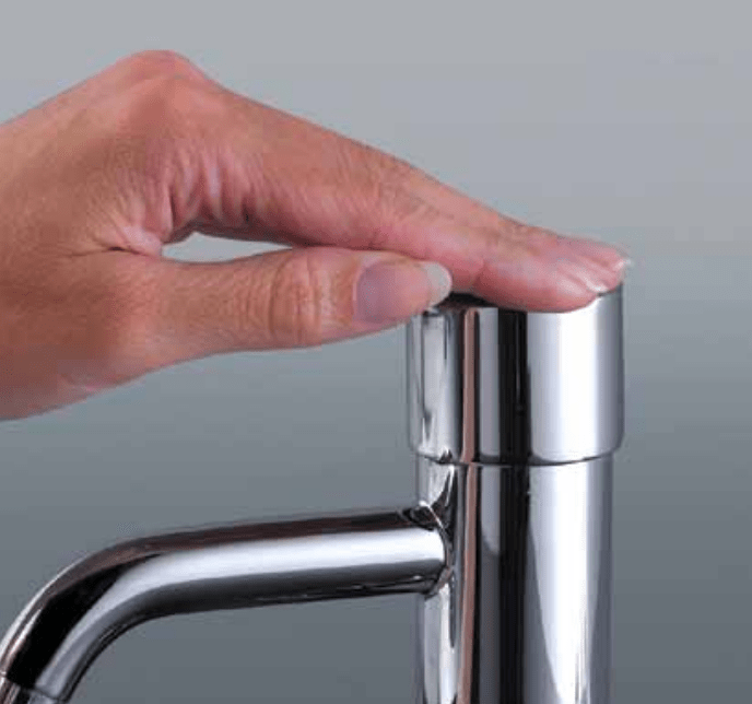 Rada T4 105 zelfsluiten koudwater fonteinkraan chroom 