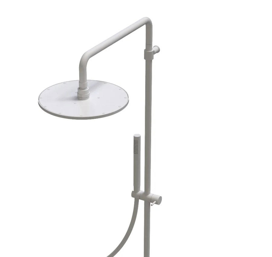 Procasa / Waterevolution Flow Douchecombinatie met Thermostaat en Regendouche 250 mm – Mat Wit
