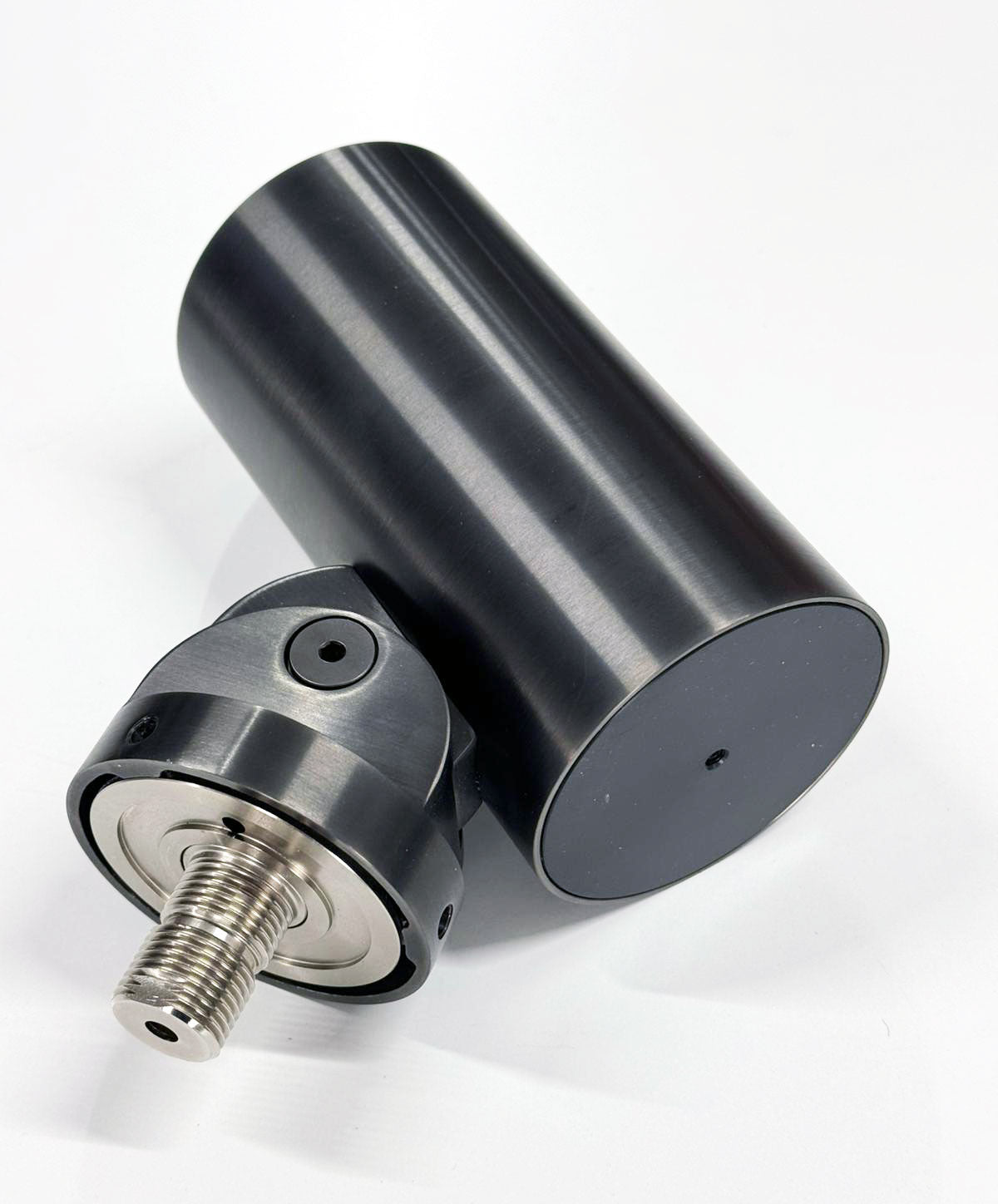 GESSI Flessa Spotwater 316 douchekop geborsteld zwart metaal PVD