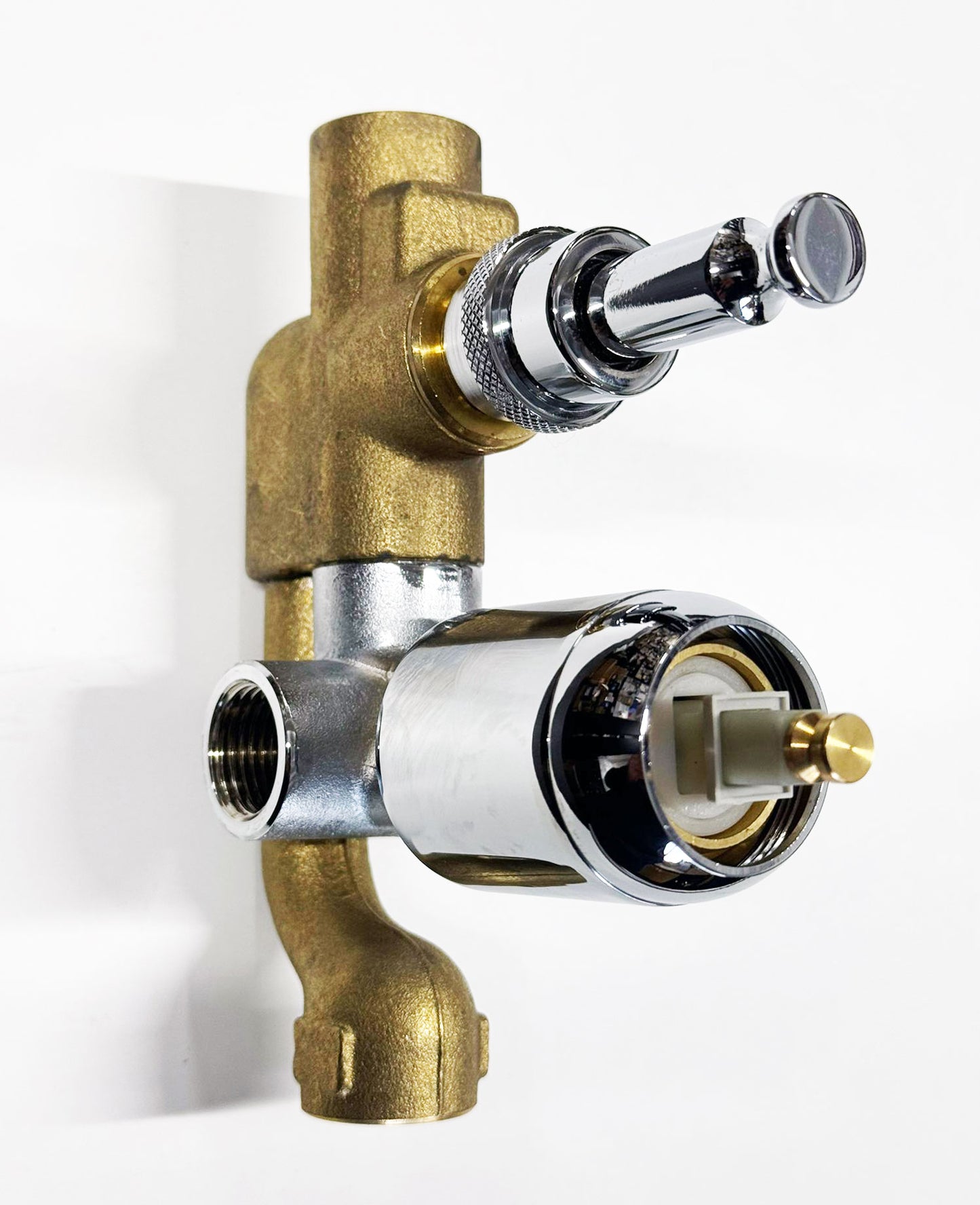 Paini Fluxio inbouw douche/badkraan met omstel chroom