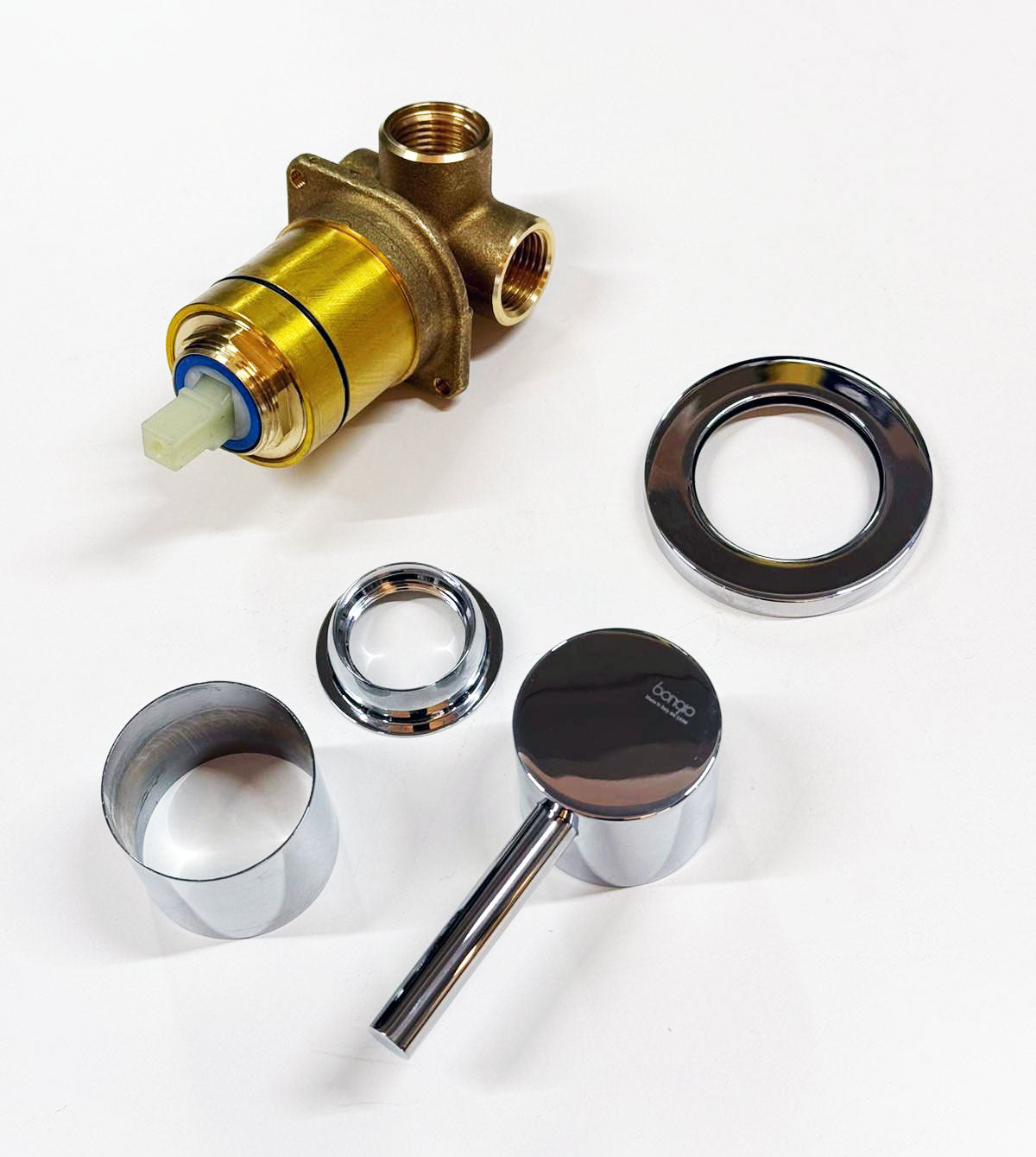 Bongio Squadra Inbouw douchemengkraan, Chroom