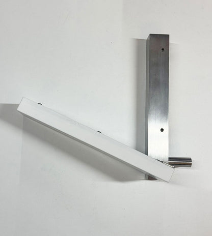 Ceadesign ZIQ52 verstelbare Derlin design douchekop met regenstraal, geborsteld RVS