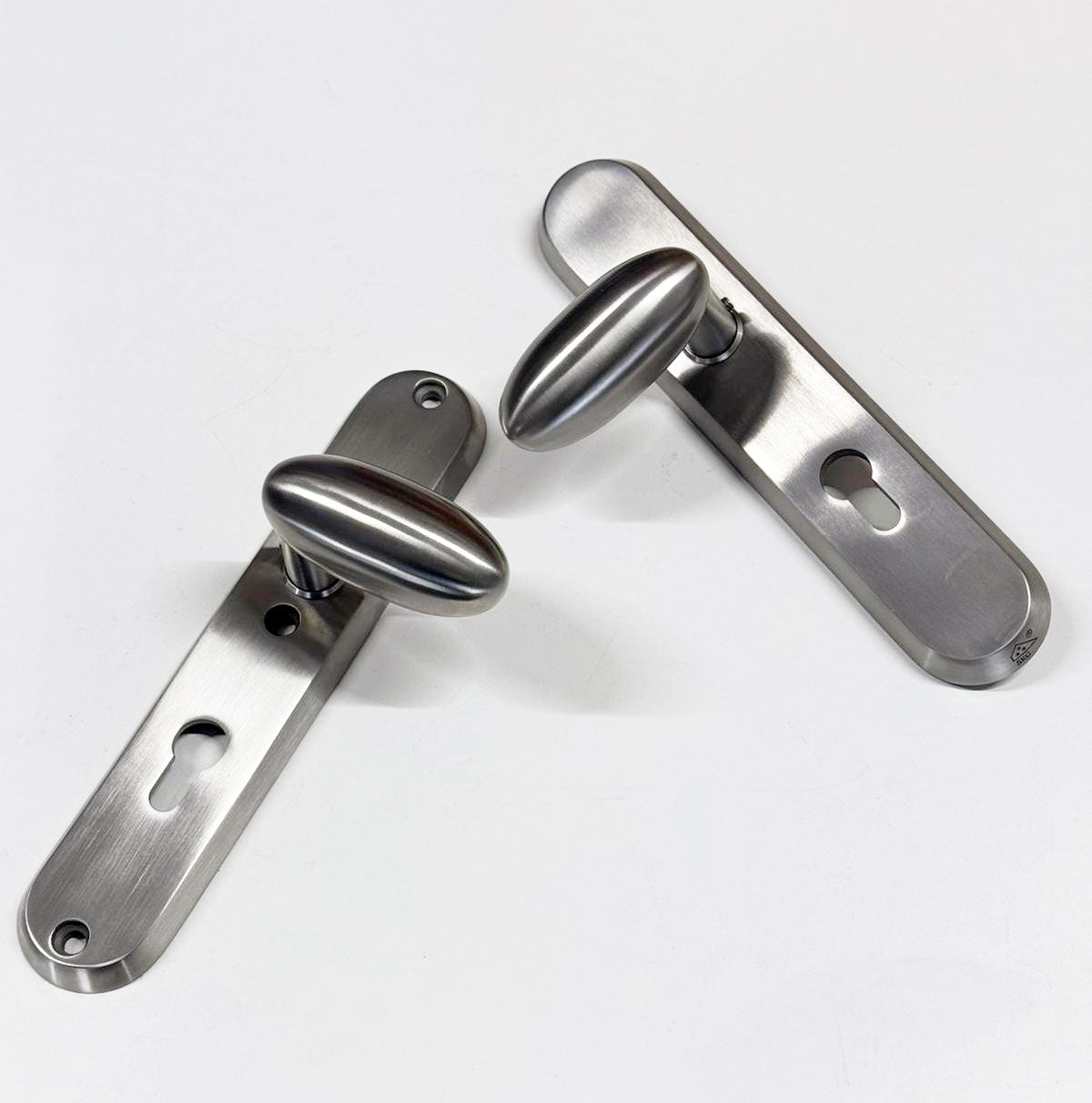 Intersteel ei golfclub set veiligheidsbeslag SKG*** met cilindergat PC72 draaibaar kruk/kruk RVS