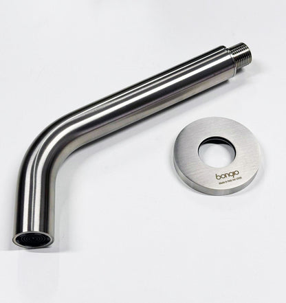 Bongio TIME2020 design wandmengkraan met progressieve cartridge, RVS